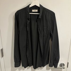 Black Buck Mason Button Down - Large